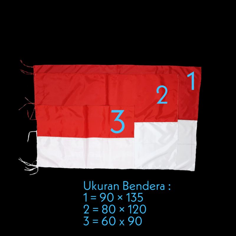 Bendera Merah Putih Bendera Indonesia / Bendera Agustusan