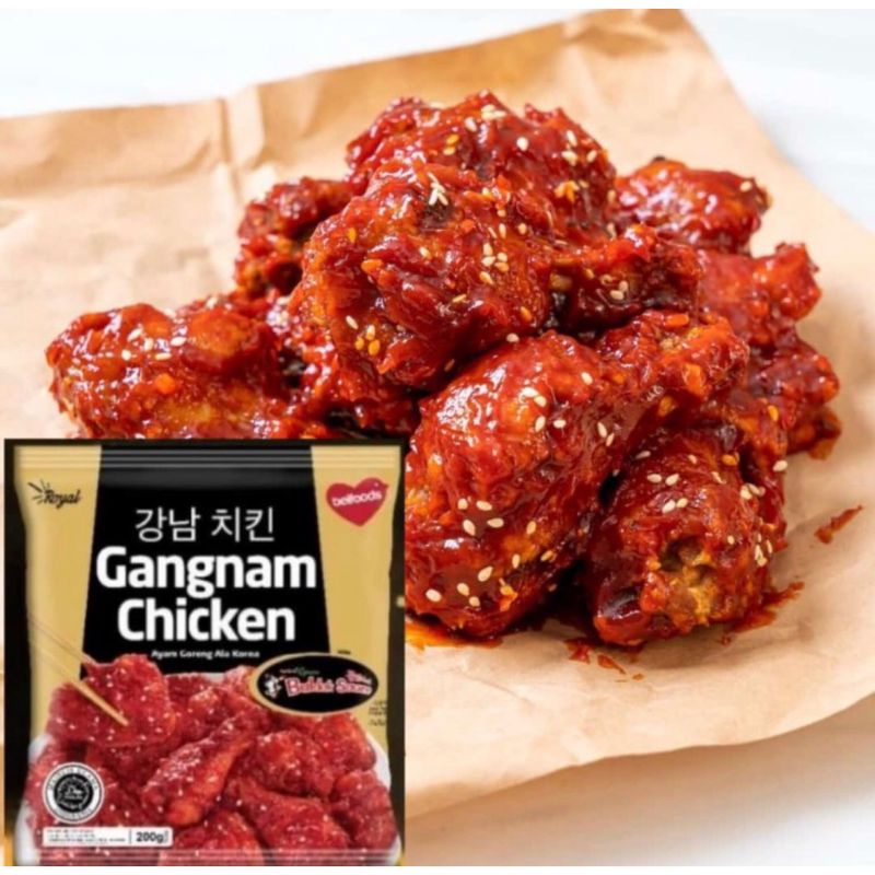

BELFOODS ROYAL GANGNAM CHICKEN 200 GR(TERMURAH DISHOPEE)