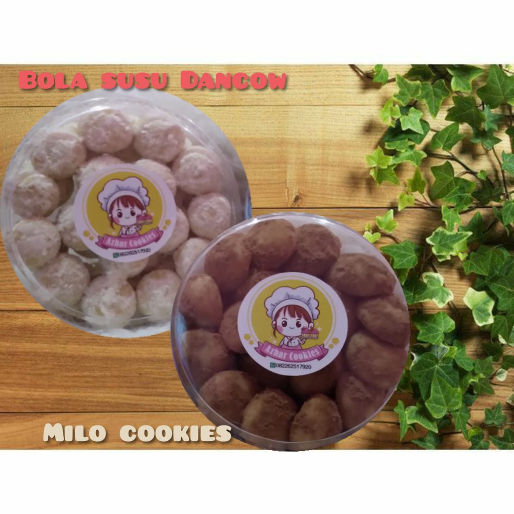 

Kue Kering Bola Susu Dancow/milo