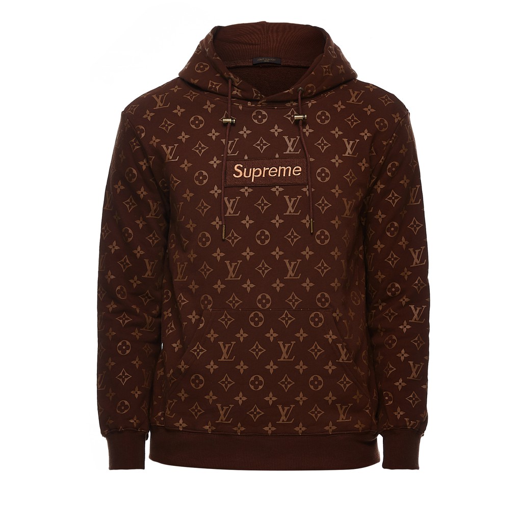 harga hoodie supreme lv original