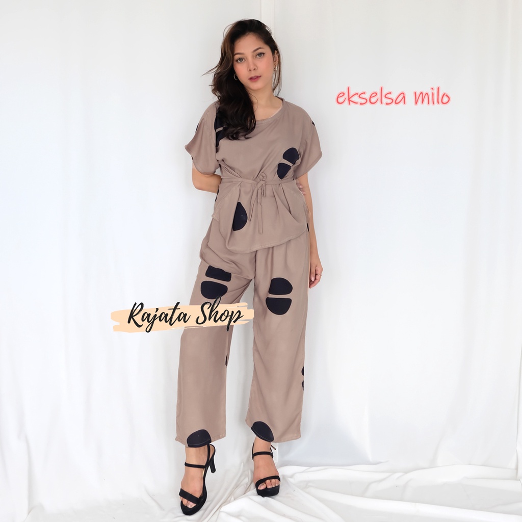 DASTER SETELAN BABYDOLL-BD EKSELSA MILO