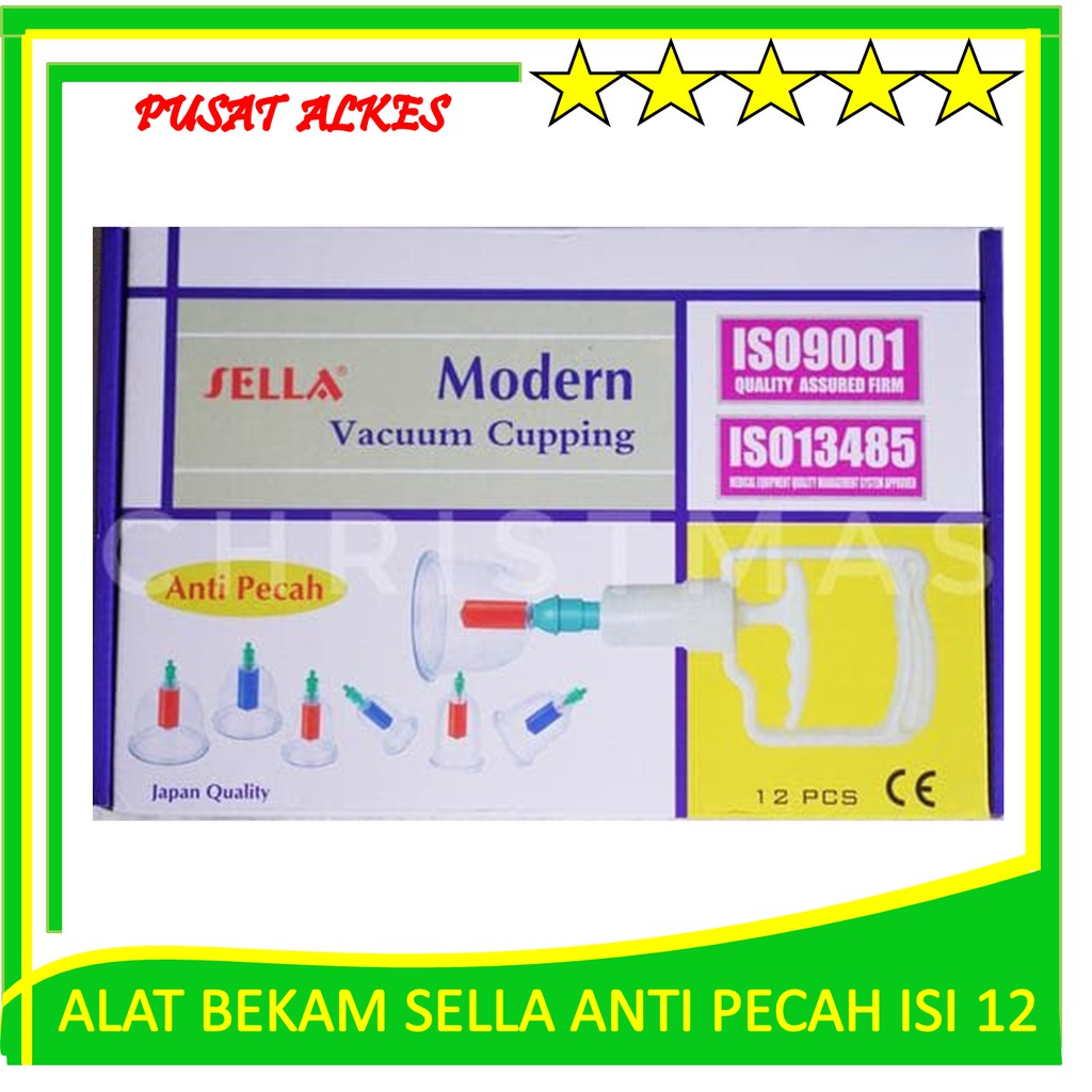 ALAT BEKAM SELLA ISI 12 ORIGINAL / BEKAM SELLA 12 / KOP ANGIN BEKAM / ALAT BEKAM MURAH / CUPPING S8S