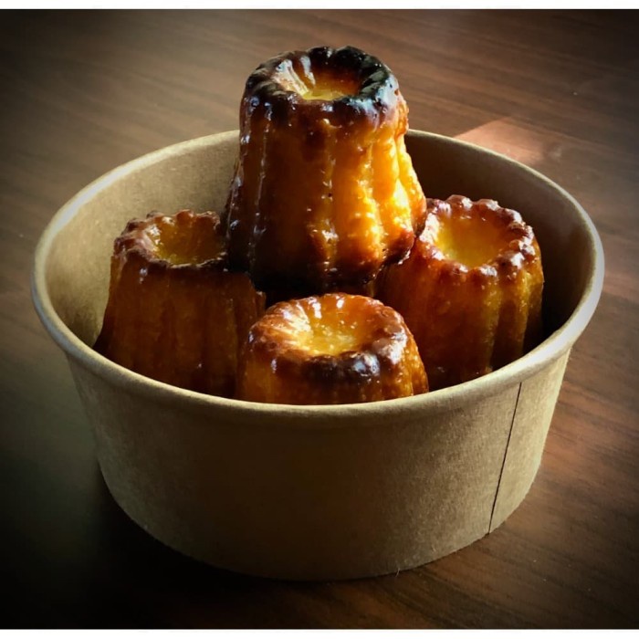 

Siap Krim Kue Canele - 1 Box Isi 5 Pieces - Grandpas