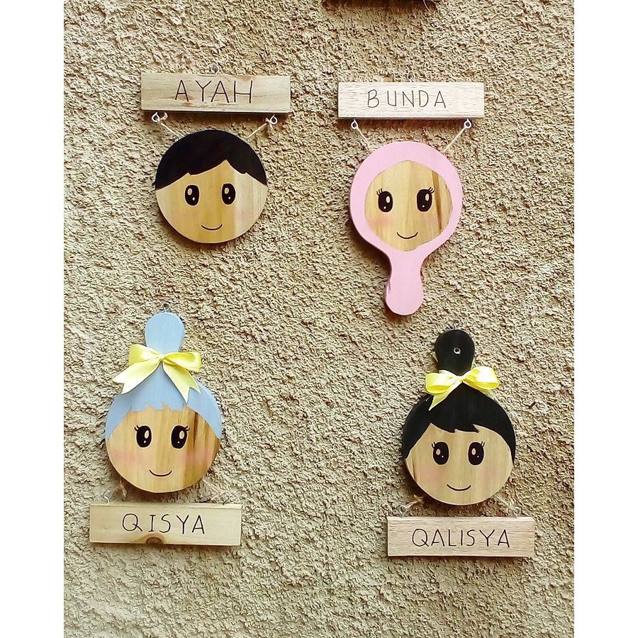 

Papan lukis with Nametag