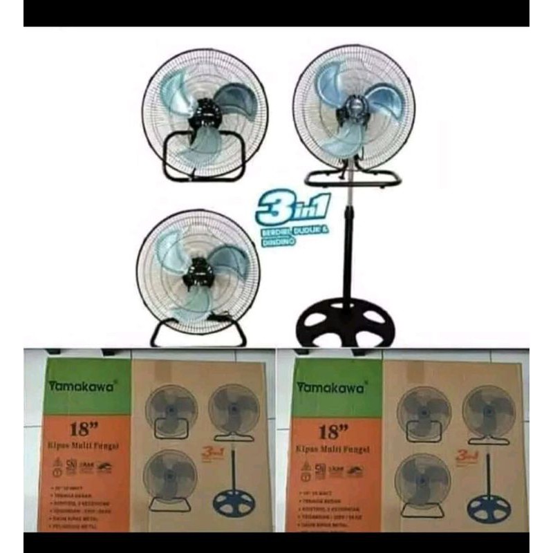 KIPAS ANGIN YAMAKAWA 3IN1
