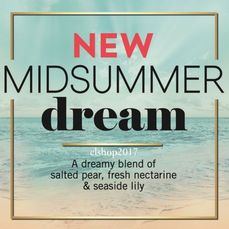 BATH AND BODY WORKS BBW MIDSUMMER DREAM SERIES MIST LOTION SHOWER GEL BODY CREAM HAND CREAM SHOWER GEL BODY CREAM LOTION MIST WASH WALLFLOWER ROOMSPRAY SCENTPORTABLE GENTLE GEL DEEP CLEANSING GENTLE FOAMING CREAMY LUXE