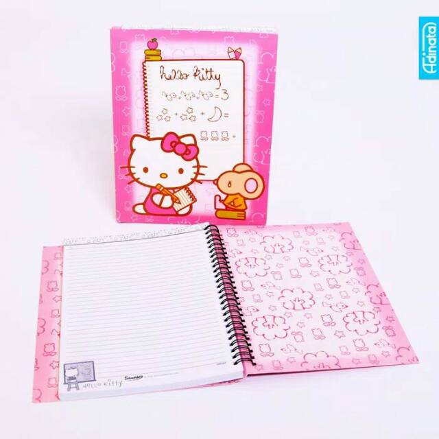 

Hello Kitty Ordinary / Note Book / Buku Tulis / Buku Catatan Harian