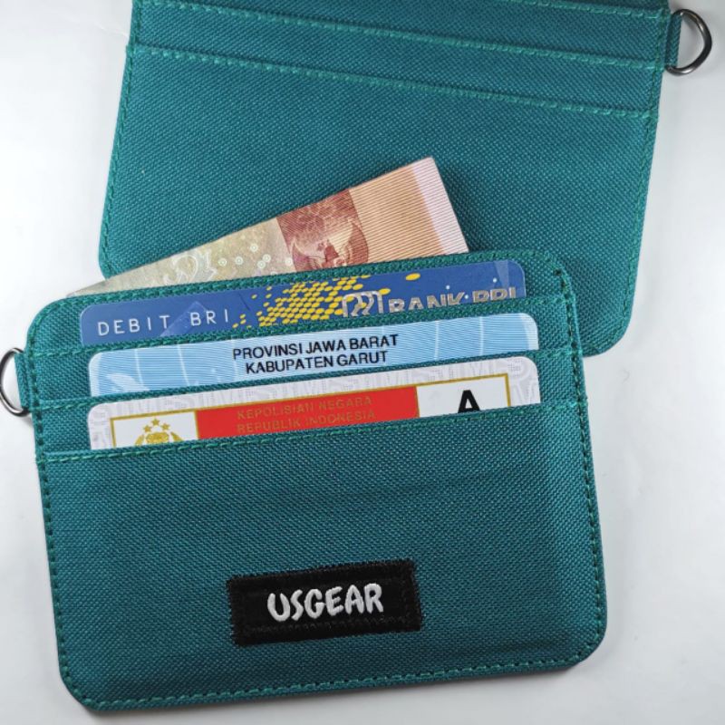 Dompet Kartu Tipis Card Wallet Simple Pria Wanita - Tosca UGSW0015