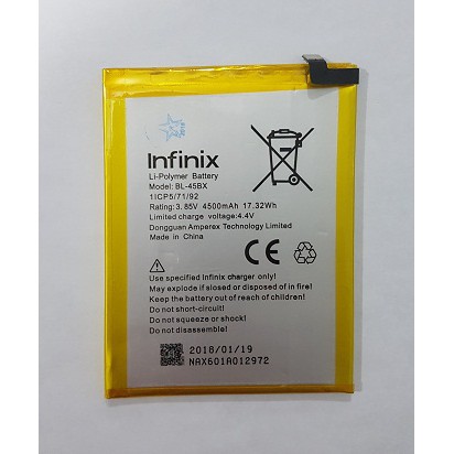 Baterai Batere battery INFINIX Note 3 X601 BL-45BX BL45BX / Note 3 X601 Original