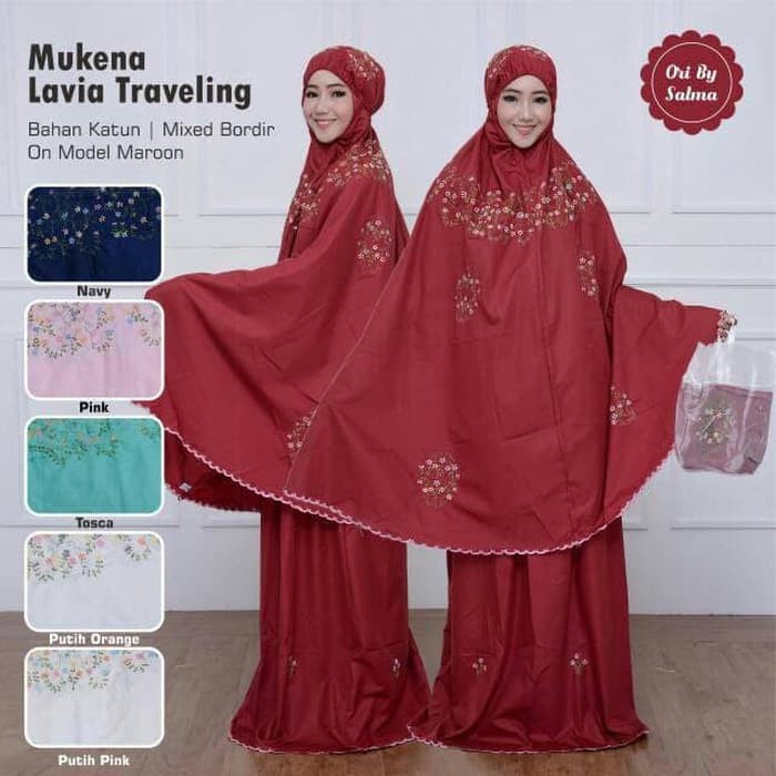 mukena traveling premium