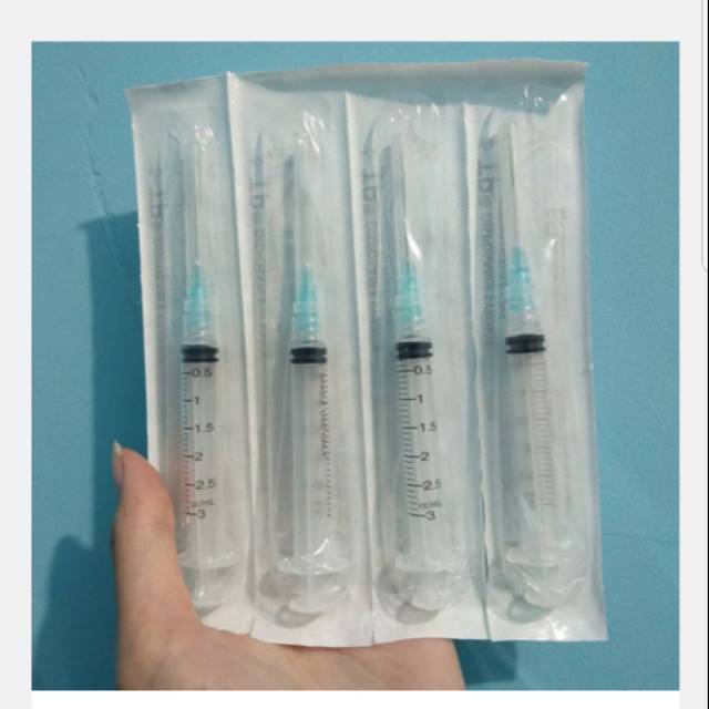 Spuit 1cc 3cc 5cc 10cc