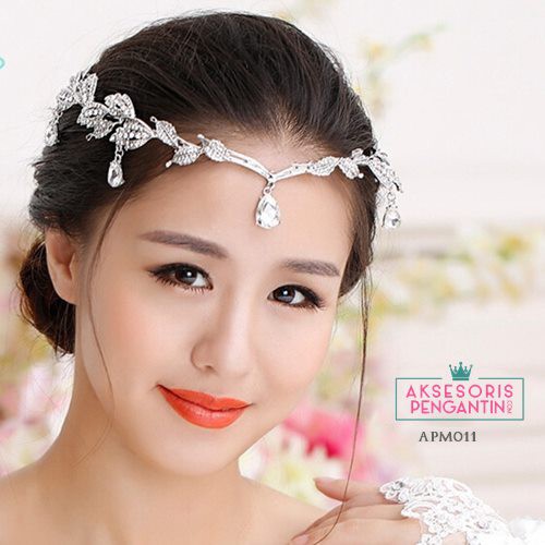 [STOK TERBATAS] HEADPIECE WEDDING AKSESORIS PENGANTIN HIASAN RAMBUT APM011