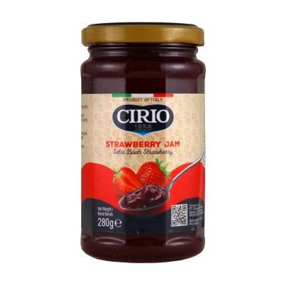 

Cirio Strawberry Jam / Selai Buah 280gr