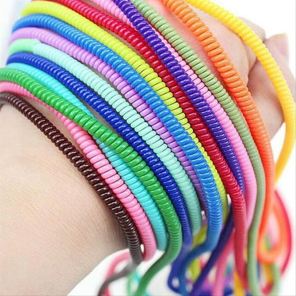 Perlindung Kabel Warna Warni  Kabel gulung Kabel 2 warna 1 Pcs