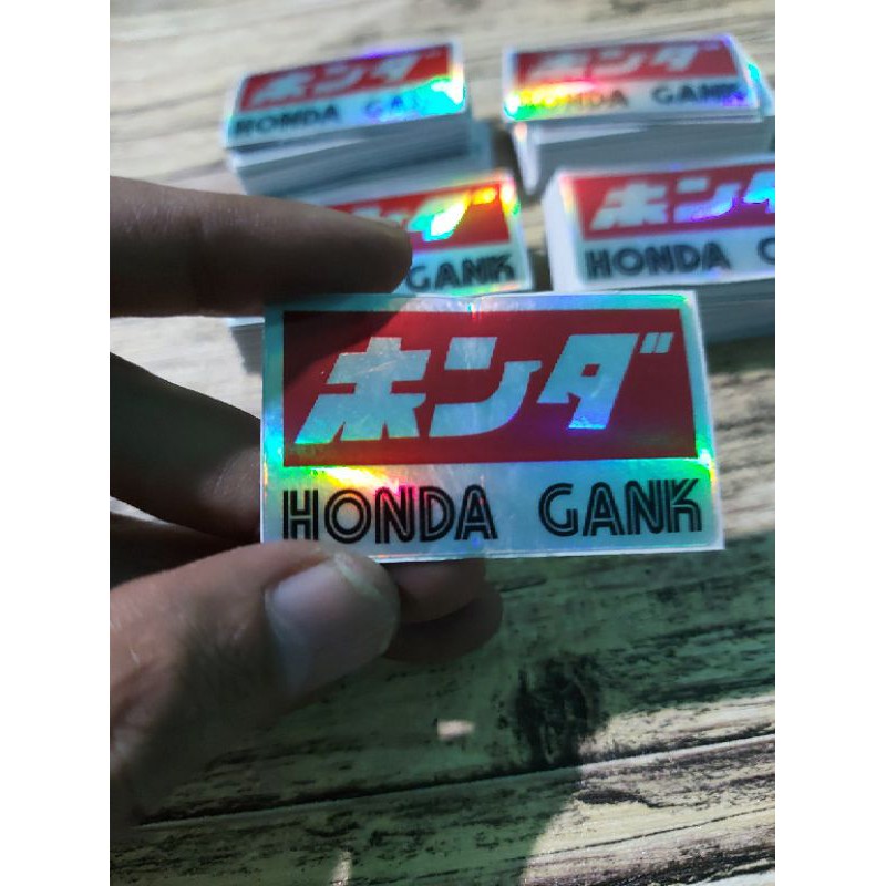 STICKER HONDA GANK PRINCUTT