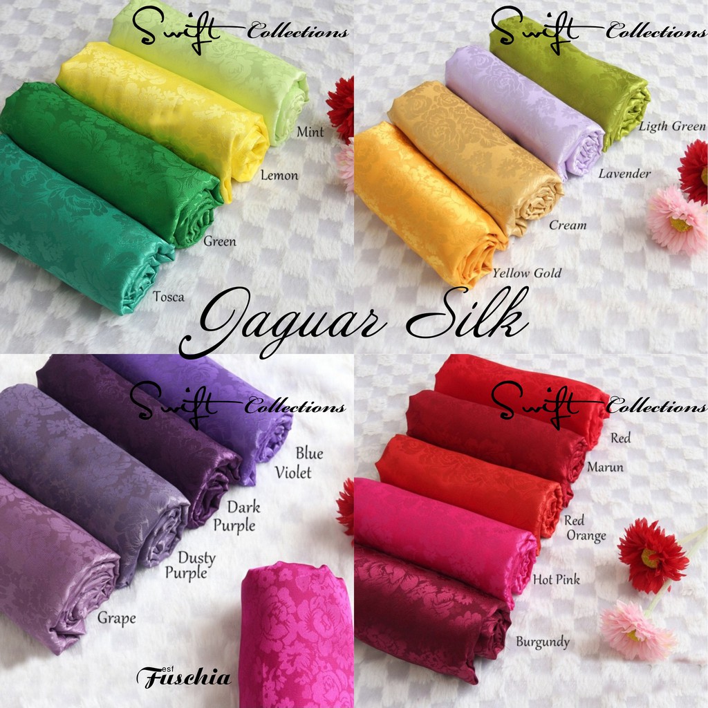 Jilbab / Pashmina Jaguar silk