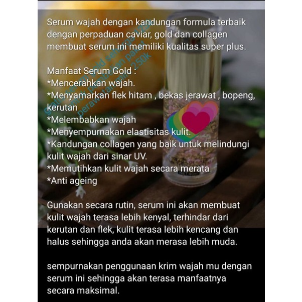 serum glowing gold caviar