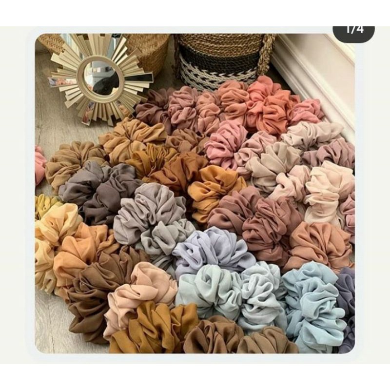 SCRUNCHIE MURAH/ Cepol Rambut/Cepol Hijab/ikat rambut