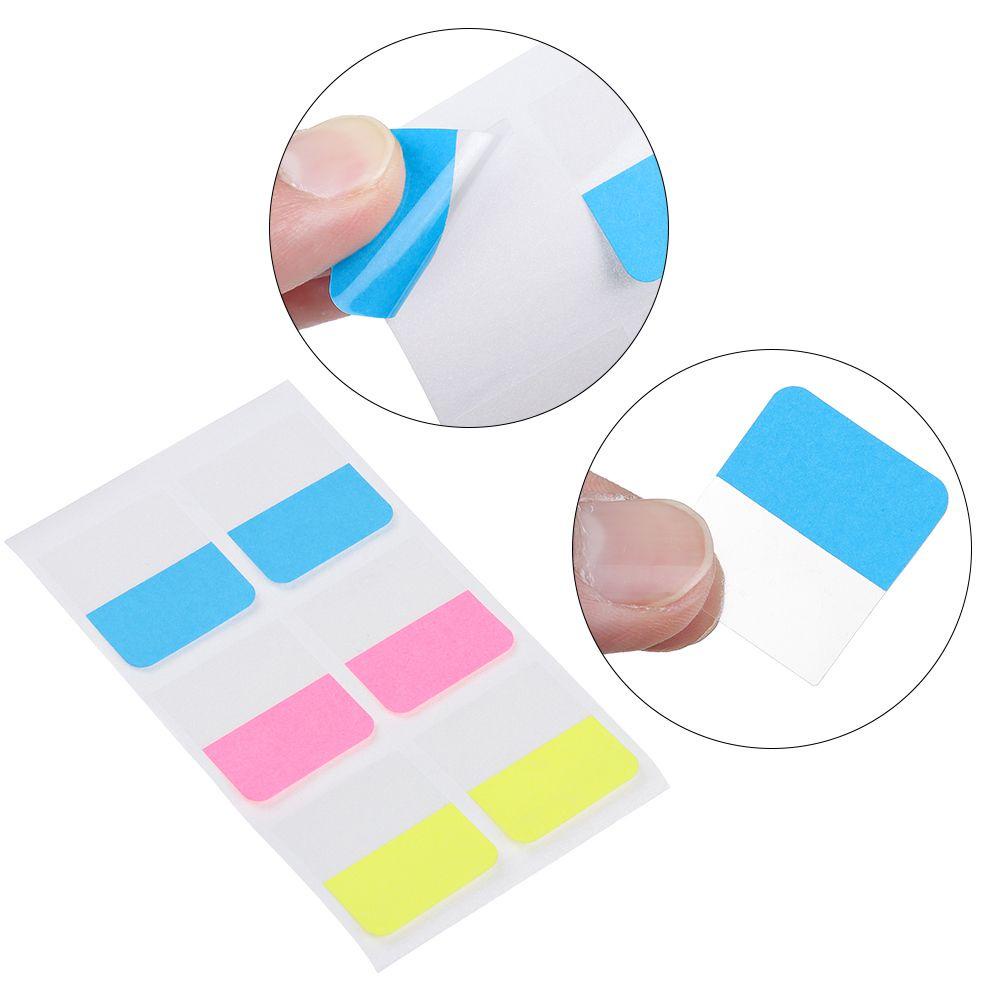 Nanas 10lembar Sticky Notes Colorful Paster Sticker Writable Clipboard Memo Pad Tag