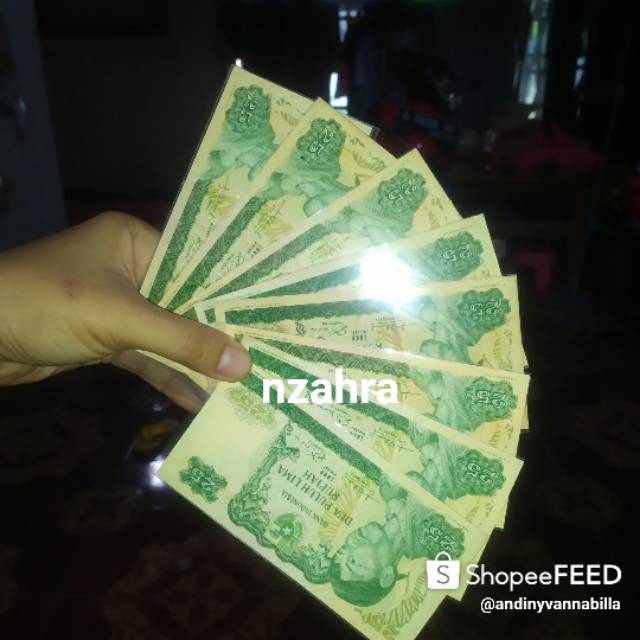 Uang kuno 25 rupiah sudirman
