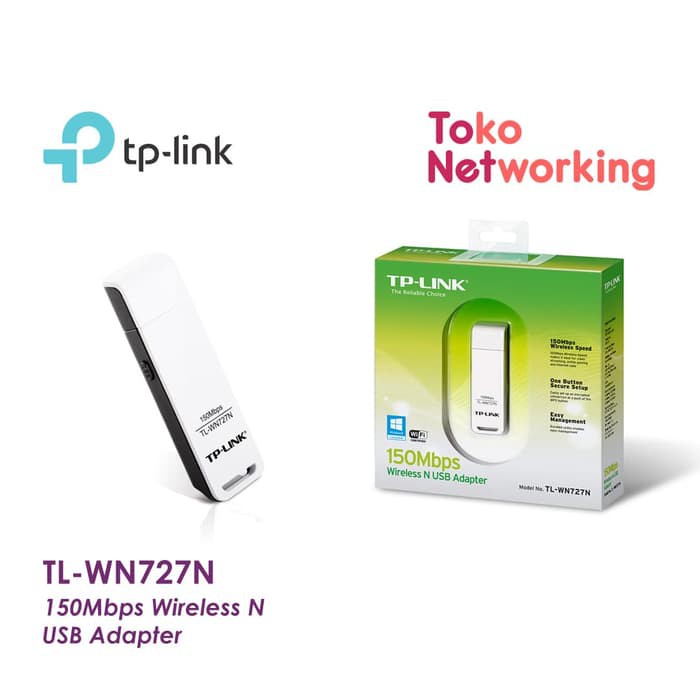 TP-LINK TL-WN727N 150Mbps Wireless N USB Adapter