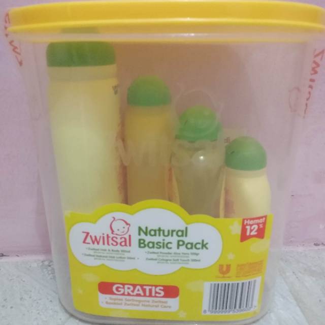 ZWITSAL BABY ROUND BOX / BABY SPA SMALL GIFT BOX / NATURAL BASIC PACK