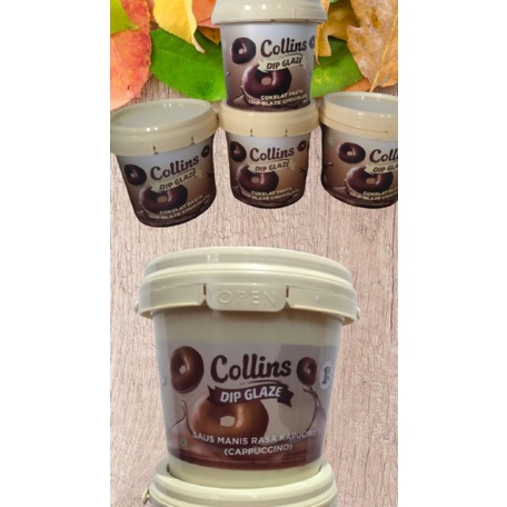 

Selai Collins Dip Glaze Cokelat 1 KG