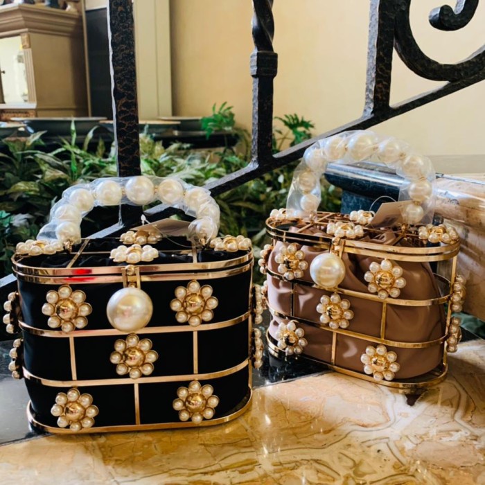 Tas Pesta / Clutch Pesta / Mewah Cantik Elegan 3007 - Hitam