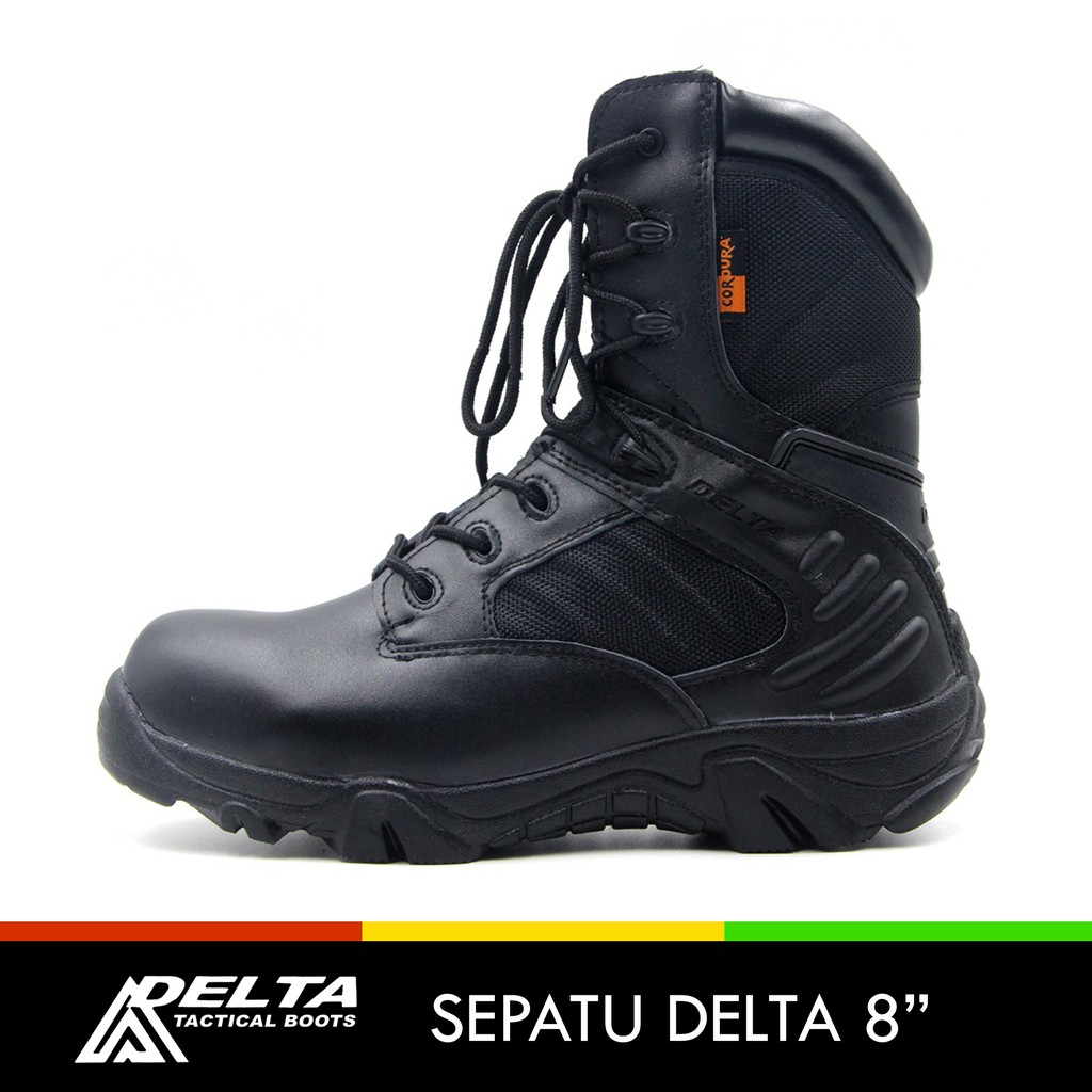  Sepatu  Delta  516 8 inch Import Safety Security Hitam 