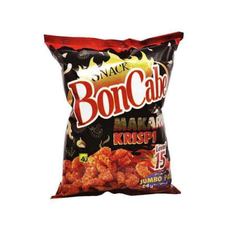 

Makaroni Krispi Bon Cabe Level 15 Pedas Abis 150gr