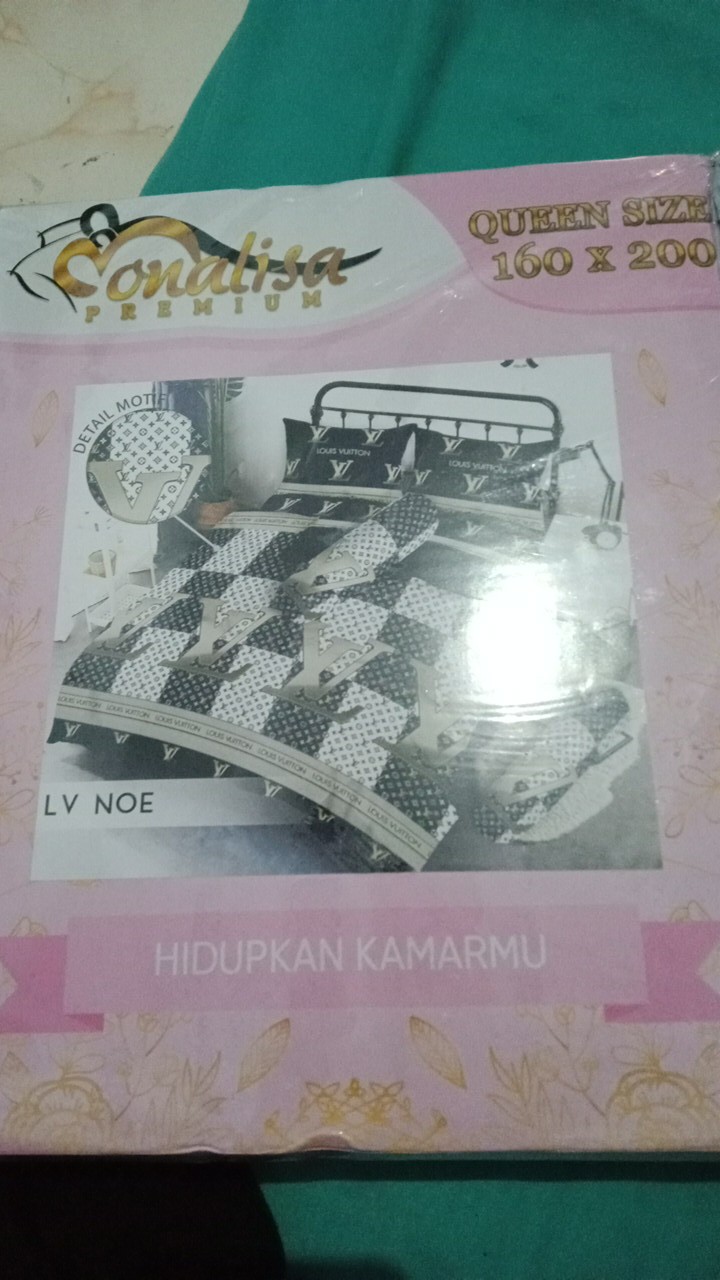 Rc Sprei Monalisa Premium Ukuran Queen 160x200 Harga Terjangkau