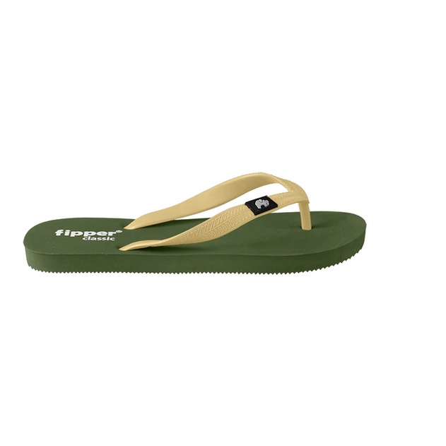 Sandal Fipper Classic Green Army Khakis Original