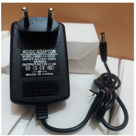 ADAPTOR CCTV 12V-2A / LED ADAPTOR 12 VOLT 2 AMPER