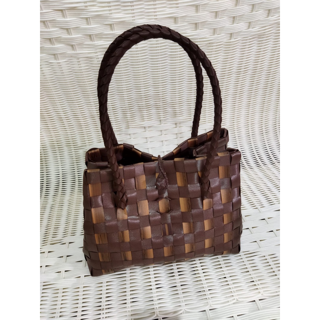 Tas Anyaman Daun Kelapa Sintetis - Zoe Bag - Tas Wanita