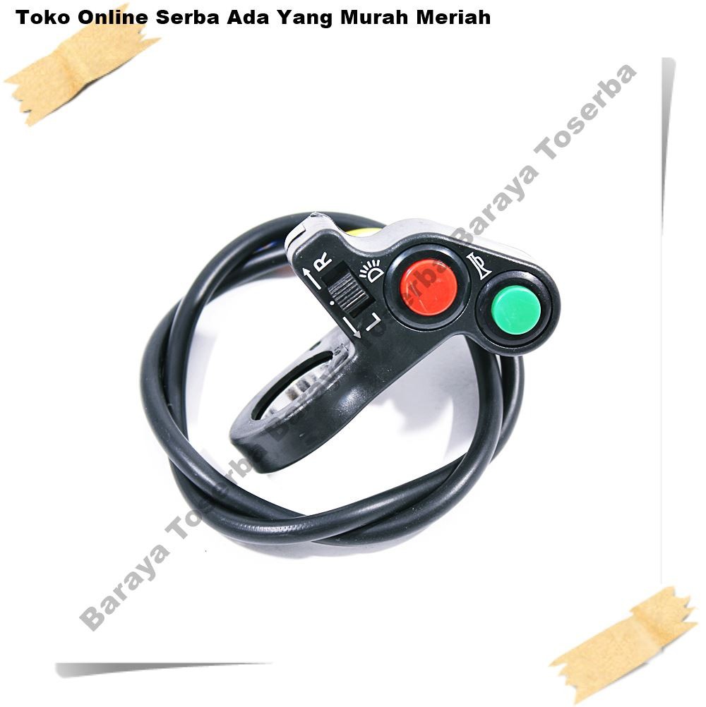 Saklar Kiri Motor Lampu Sen Dan Klakson GP On Off Saklar Universal Variasi Saklar
