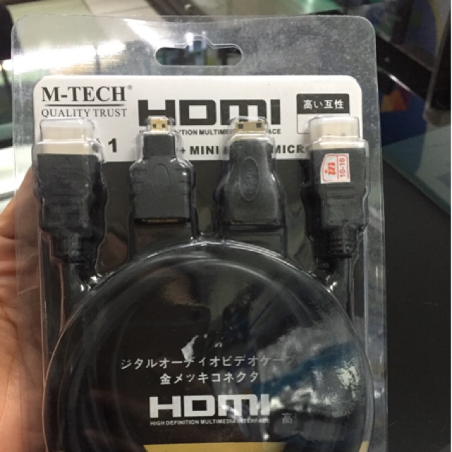 Kabel Hdmi 3 in 1-hdmi hdmi-mini hdmi-micro hdmi