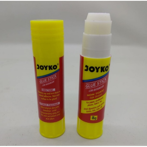 

Lem Glue Stick / Lem Kertas / Glue Stick Joyko 8 Gram