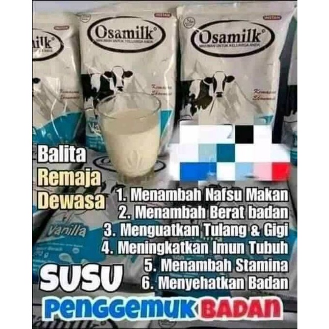 

susu OSAMILK penggemuk badan