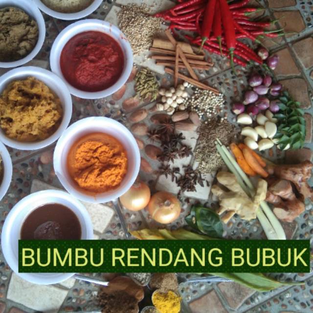 

Bumbu serbuk Rendang