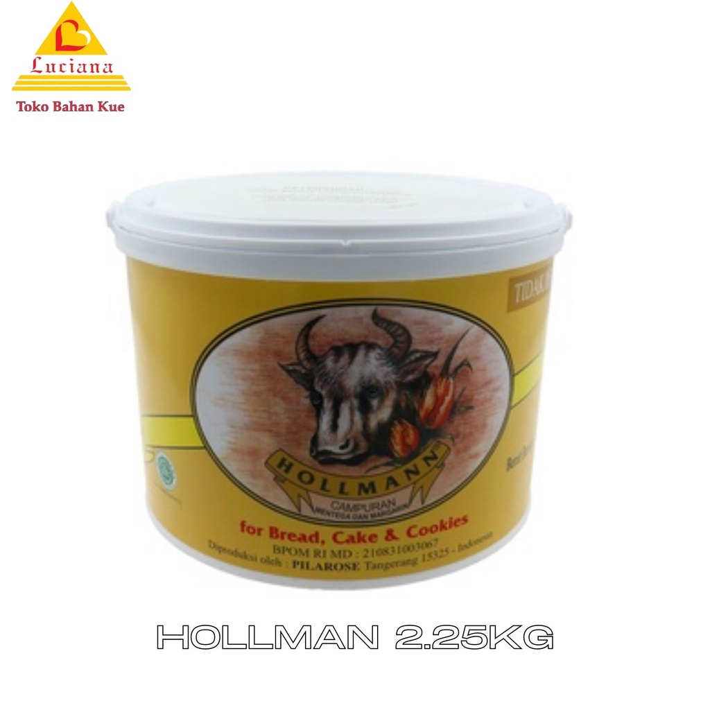 Holman butter mentega margarine 2.25kg