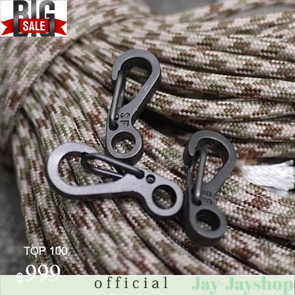 Mini Spring Keychain Hanging Buckle Quickly Key Ring Carabiner