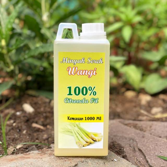 Minyak Sereh Wangi Citronella Oil 1000 Ml Murni Tanpa Campuran Shopee Indonesia