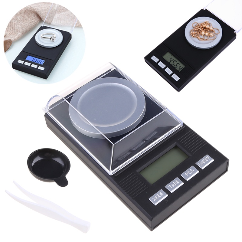 Gro 20g / 0.001g High Precision Professional Digital Milligram Scale Mini Electronic Balance Powder Scale Gold Jewelry Car