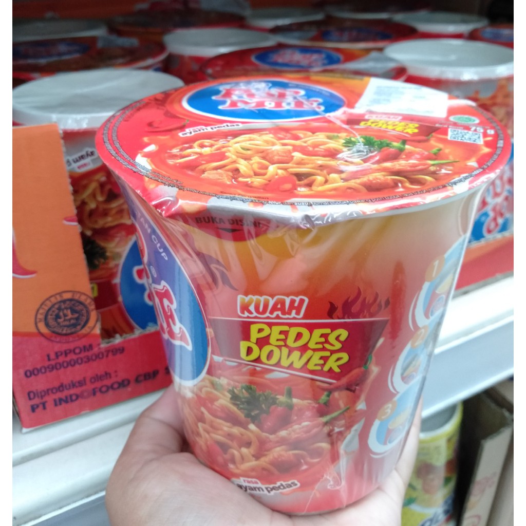 

POP MIE KUAH PEDES DOWER BERAT 75 gr