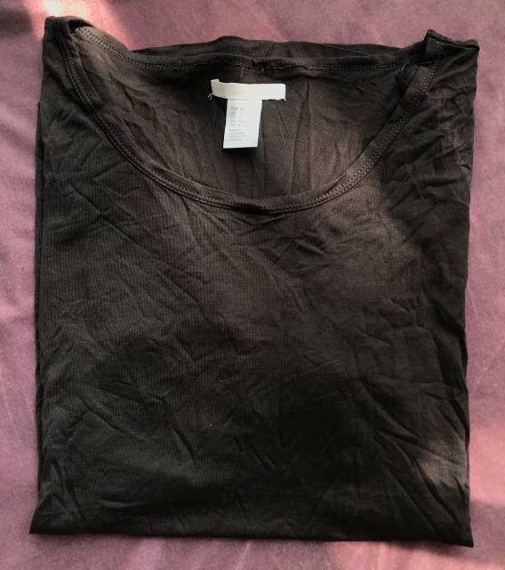 HnM jersey black top