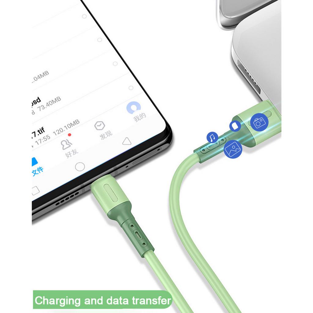 Kabel Data Charger Micro Usb Tipe C 5a Fast Charging Untuk Android