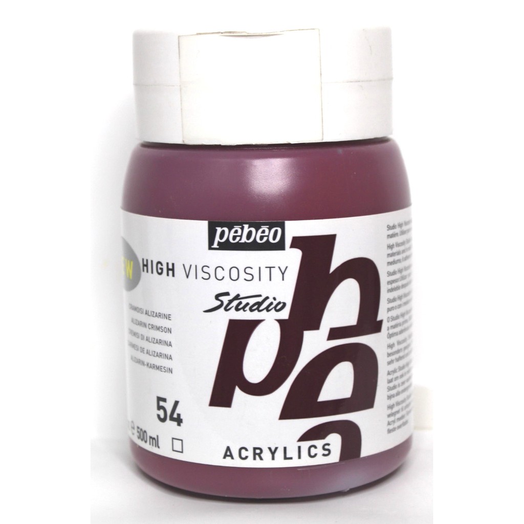 

PEBEO STUDIO ACRYLIC COLOUR HIGH VISCOSITY 500ML