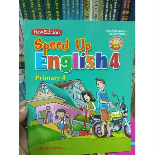 Buku New Speed Up English kelas 4 SD Yudhistira