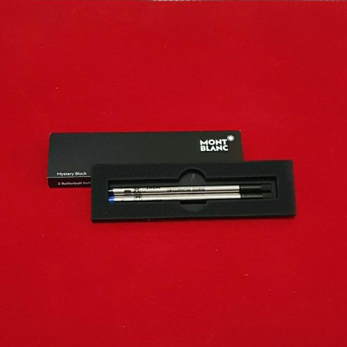 Isi Pen Refill MontBlanc Roller Black & Blue