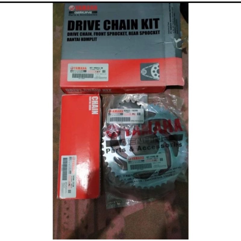 Gear set Yamaha rxz 100% Ori